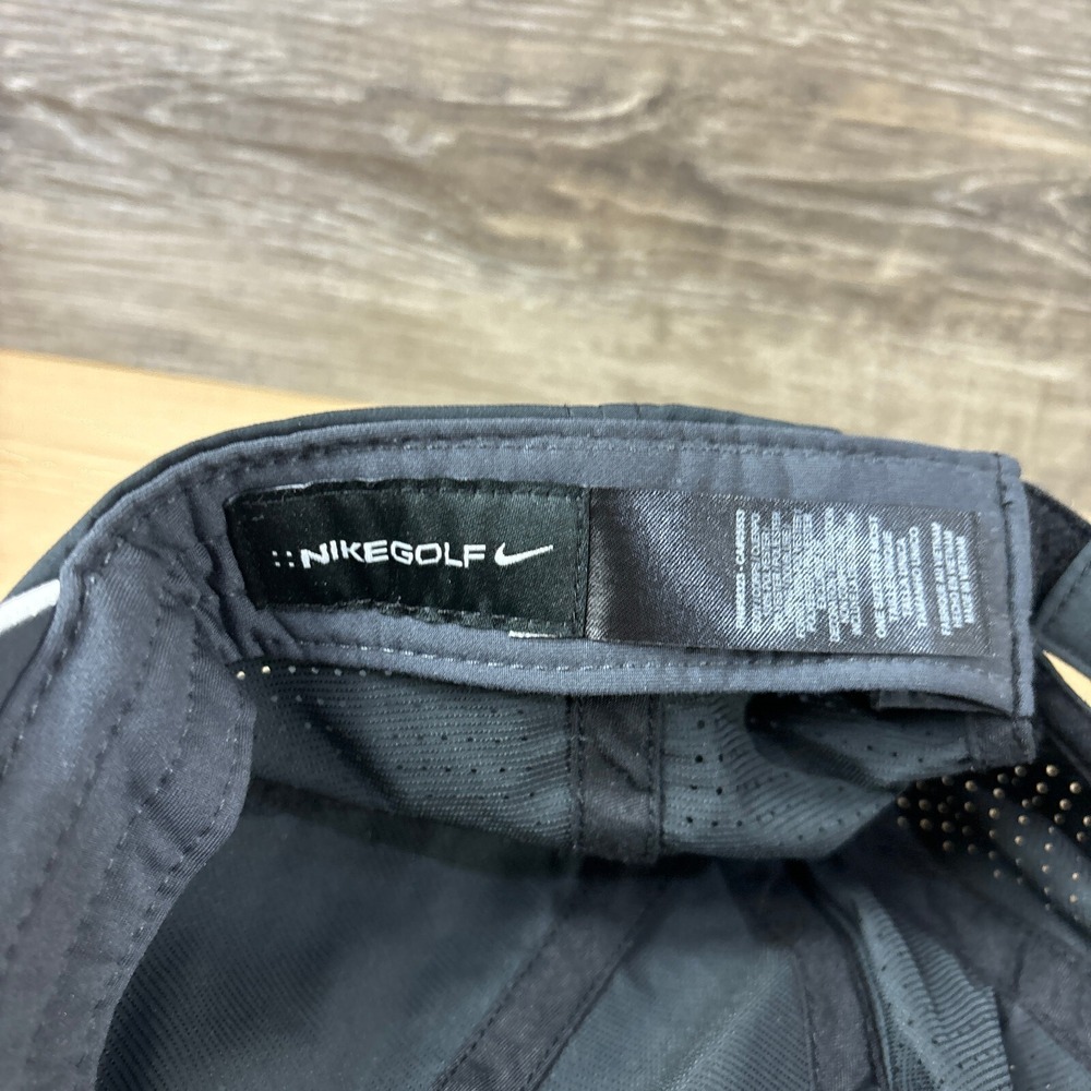 Nike Hat Cap Strap Back Gray Performance Swoosh Logo Minnesota MCB Adjustable - Picture 8 of 9